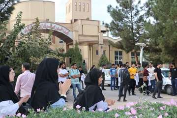 برگزاری تربیون آزاد دانشجویان در دانشگاه 